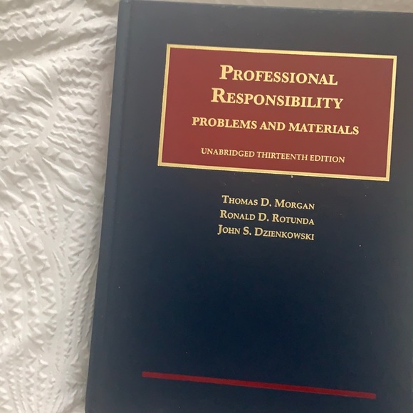 Professional Responsibility 13th Edition textbook - Picture 2 of 4